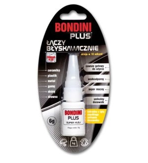 Klej cyjanoakrylowy Bondini Plus 6g