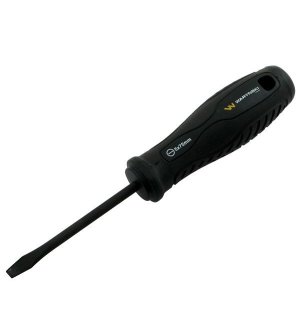 Wkrętak płaski 5 x 75 mm. stal SVCM. Waryński