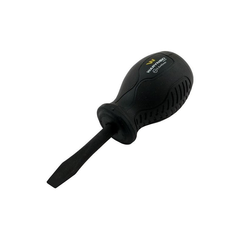 Wkrętak płaski 6.5mm x 45 mm SVCM. Waryński