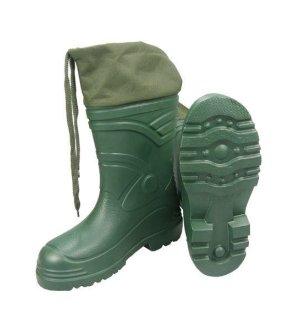 Obuwie kalosze męskie lekkie EVA ocieplane z kołnierzem 42