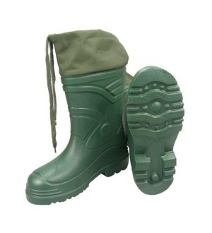 Obuwie kalosze męskie lekkie EVA ocieplane z kołnierzem 44