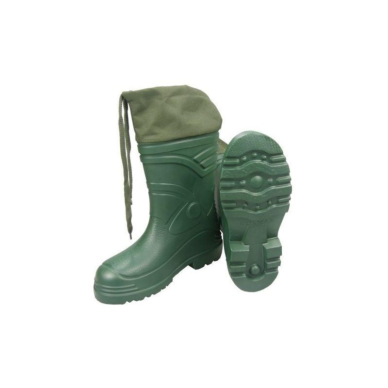 Obuwie kalosze męskie lekkie EVA ocieplane z kołnierzem 45