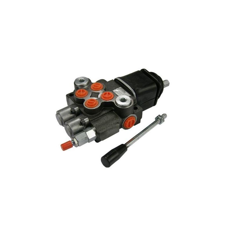 Rozdzielacz 2-sekcyjny 40L z joystickiem