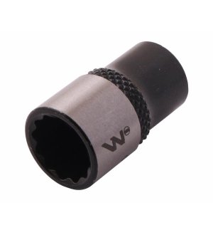 Nasadka dwunastokątna 1/4". 9 mm. CrV50BV30. DIN 3124. Waryński