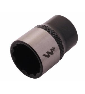 Nasadka dwunastokątna 1/4". 12 mm. CrV50BV30. DIN 3124. Waryński