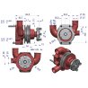Pompa wody II paski MF3 ORYGINAŁ URSUS
