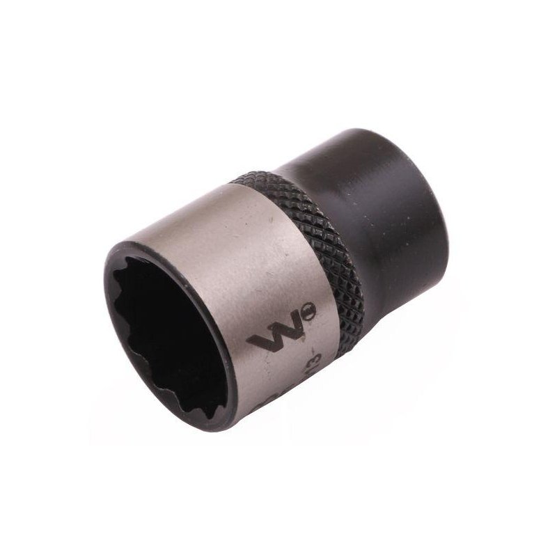 Nasadka dwunastokątna 1/4". 13 mm. CrV50BV30. DIN 3124. Waryński