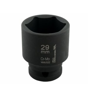 Nasadka udarowa sześciokątna 1/2". 29 mm. CrMo. DIN 3129. Waryński