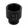 Nasadka udarowa sześciokątna 1/2". 31 mm. CrMo. DIN 3129. Waryński