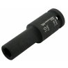 Nasadka udarowa sześciokątna długa 1/2". 10 mm. CrMo. DIN 3129. Waryński