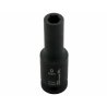 Nasadka udarowa sześciokątna długa 1/2". 9 mm. CrMo. DIN 3129. Waryński
