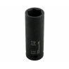 Nasadka udarowa sześciokątna długa 1/2". 19 mm. CrMo. DIN 3129. Waryński