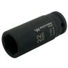 Nasadka udarowa sześciokątna długa 1/2". 22 mm. CrMo. DIN 3129. Waryński
