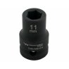 Nasadka udarowa sześciokątna 1/2". 11 mm. CrMo. DIN 3129. Waryński