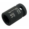 Nasadka udarowa sześciokątna 1/2". 15 mm. CrMo. DIN 3129. Waryński