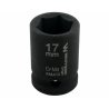Nasadka udarowa sześciokątna 1/2". 17 mm. CrMo. DIN 3129. Waryński