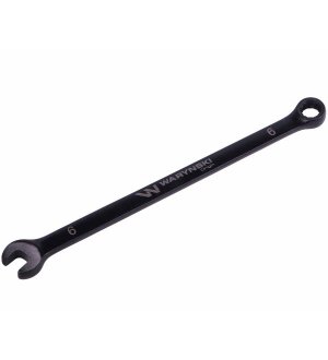 Klucz płasko-oczkowy 6 mm. CrV standard ASME B107-2010 Waryński