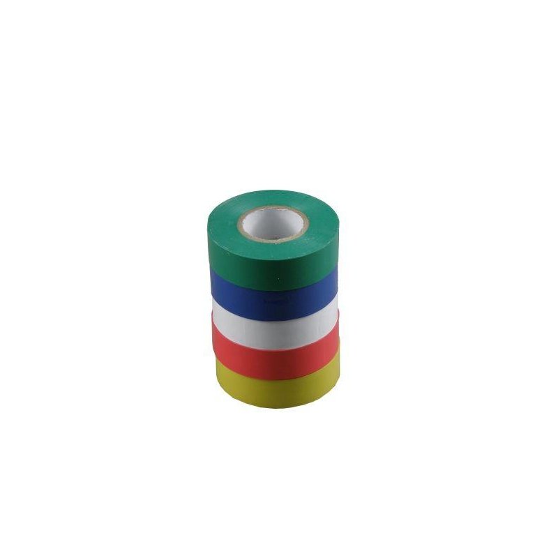 Taśma izolacyjna kolor losowy 19mm x 20m ( sprzedawane po 10 )