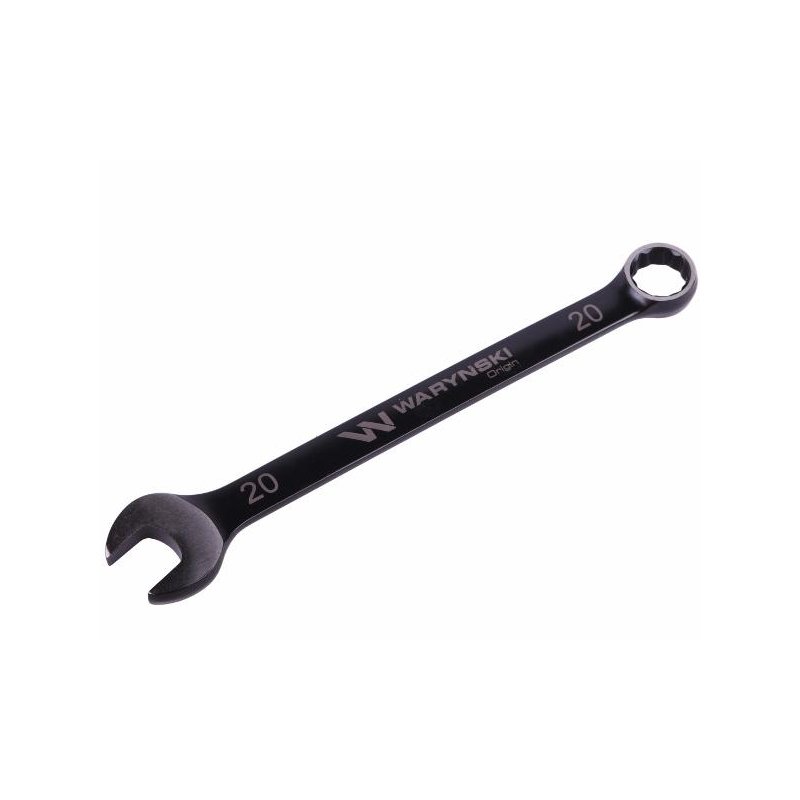 Klucz płasko-oczkowy 20 mm CrV standard ASME B107-2010 Waryński
