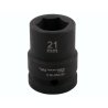 Nasadka udarowa sześciokątna 3/4". 21 mm. CrMo. DIN 3129. Waryński