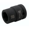 Nasadka udarowa sześciokątna 3/4". 22 mm. CrMo. DIN 3129. Waryński