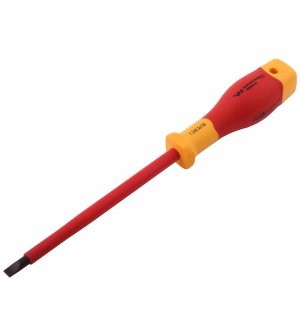 Wkrętak  płaski izolowany 6 x 150 mm. VDE, stal S2, Waryński