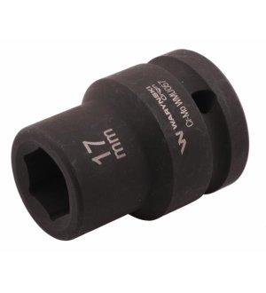 Nasadka udarowa sześciokątna 3/4". 17 mm. CrMo. DIN 3129. Waryński