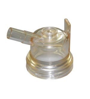 Korpus dolny kolektora 120ml przezroczysty Dojarka