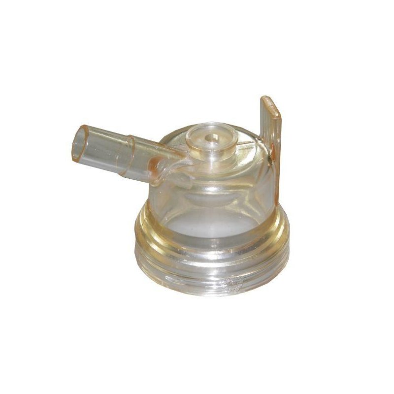 Korpus dolny kolektora 120ml przezroczysty Dojarka