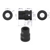 Nasadka udarowa sześciokątna 3/4". 20 mm. CrMo. DIN 3129. Waryński