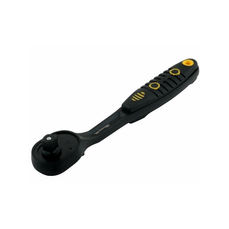 Grzechotka 3/8". 72 T. odgięta. Waryński