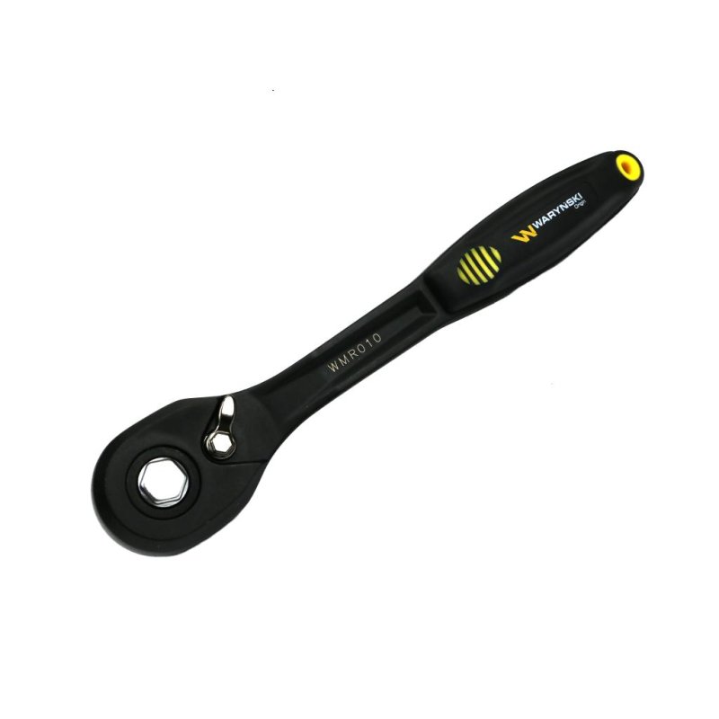 Grzechotka 1/2". 72 T. odgięta. Waryński