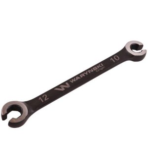 Klucz płasko oczkowy otwarty 10 x 12. Waryński