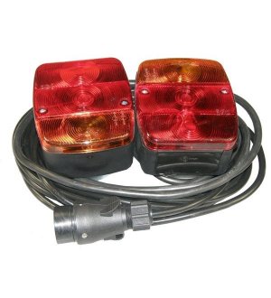 Instalacja, zestaw oświetleniowy 7m przyczepka