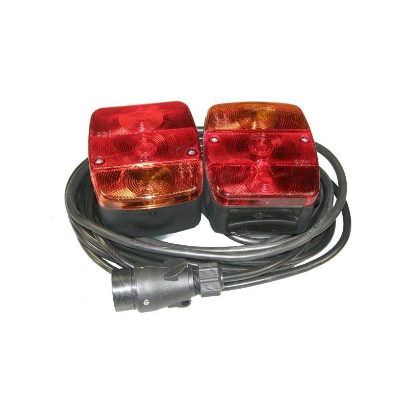 Instalacja, zestaw oświetleniowy 7m przyczepka