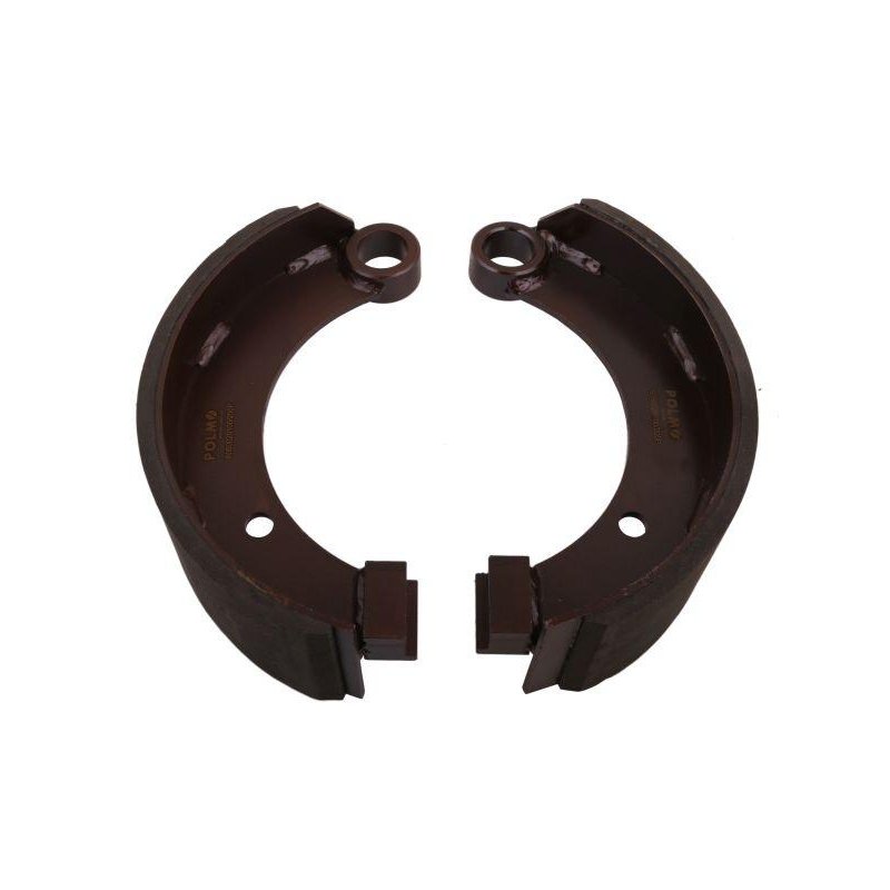 Szczęka hamulcowa kpl. 1-prawa 1-lewa przyczepa D-47 7037020050 7037020040 POLMO