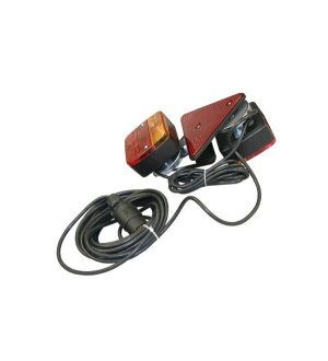 Instalacja, zestaw oświetleniowy 7m przyczepka kompletna z trójkątami