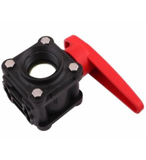 Zawór kulowy manualny 2 drożny serii 453 złącze gwintowane 1 1/2" opryskiwacz Arag