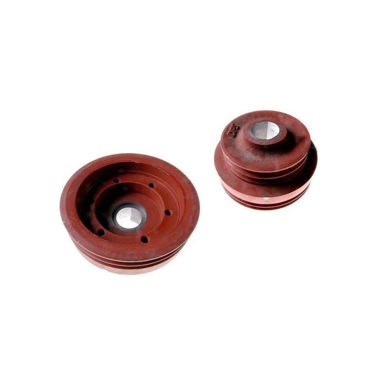 Koło pasowe wału korbowego stożek na cztery paski C-385 4-cyl stożek fi42