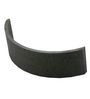 Okładzina szczęki hamulcowej 80x326x9 D-47