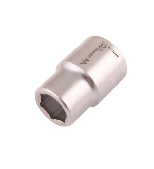 Nasadka sześciokątna 3/4". 18 mm. CrV50BV30. DIN 3124. Waryński