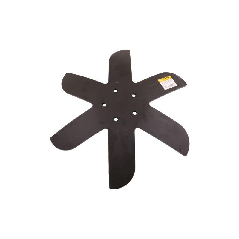 Talerz skrajny lewy Z-6 fi 520 mocowanie 5 / 105mm grubość 8mm zastosowanie Horsch stal borowa Waryński 00311080