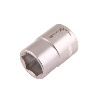 Nasadka sześciokątna 3/4". 24 mm. CrV50BV30. DIN 3124. Waryński