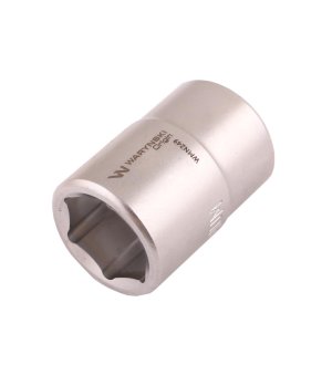 Nasadka sześciokątna 3/4". 25 mm. CrV50BV30. DIN 3124. Waryński