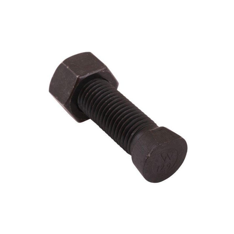 Śruba kpl. płużna oval z jednej strony ścięta M16x85 mm kl.12.9 zastosowanie Kverneland Waryński M16X85OV1 ( sprzedawane po 10 )