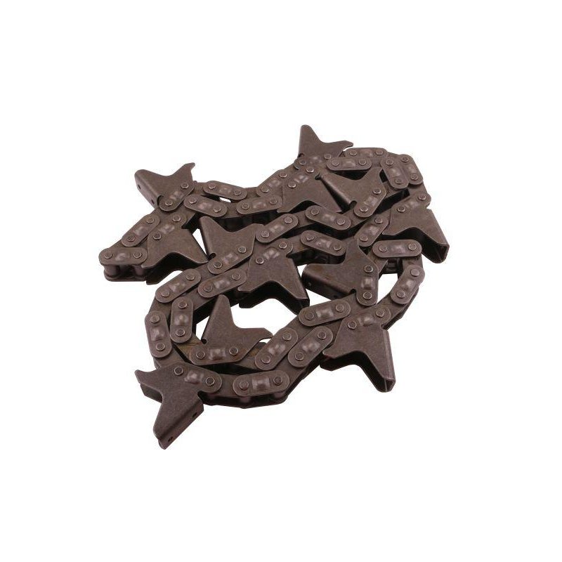 Łańcuch obrywacza kolb przystawki do kukurydzy zamknięty ze sworzniem chromowanym CA627 x 72A CPEF17 12 Laschen Geringhoff