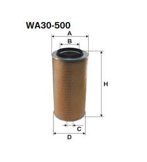 Wkład filtra powietrza WA30-500 Sędziszów