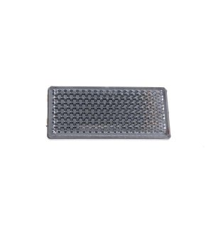 Odblask prostokątny 105x48 biały ( sprzedawane po 10 )