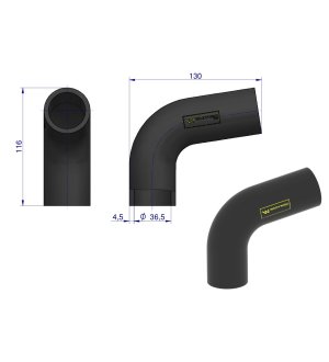 Przewód chłodnicy 3065130R1 WARYŃSKI