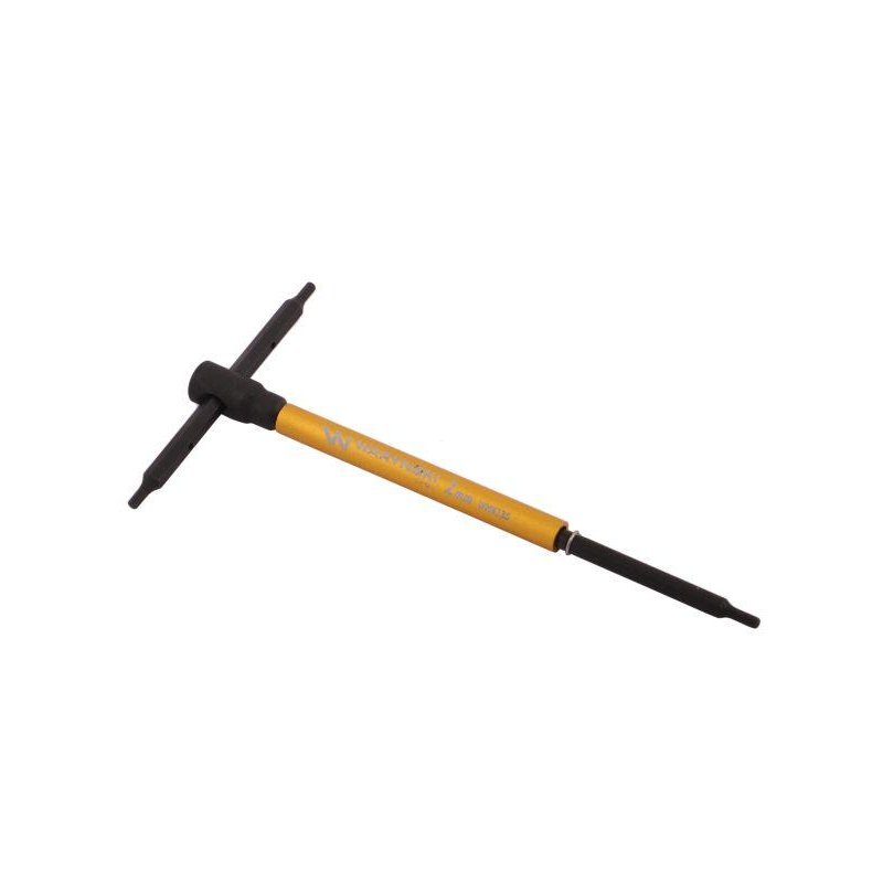 Klucz T ze spinnerem. HEX 2 mm Waryński